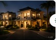 Villas community solar lighting