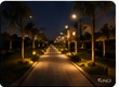 Walkways community solar lighting