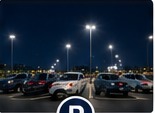 Public Parking Areas solar lighting application