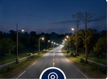 Rural & Village Roads solar lighting application