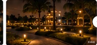 Lawns & Events resort solar lighting